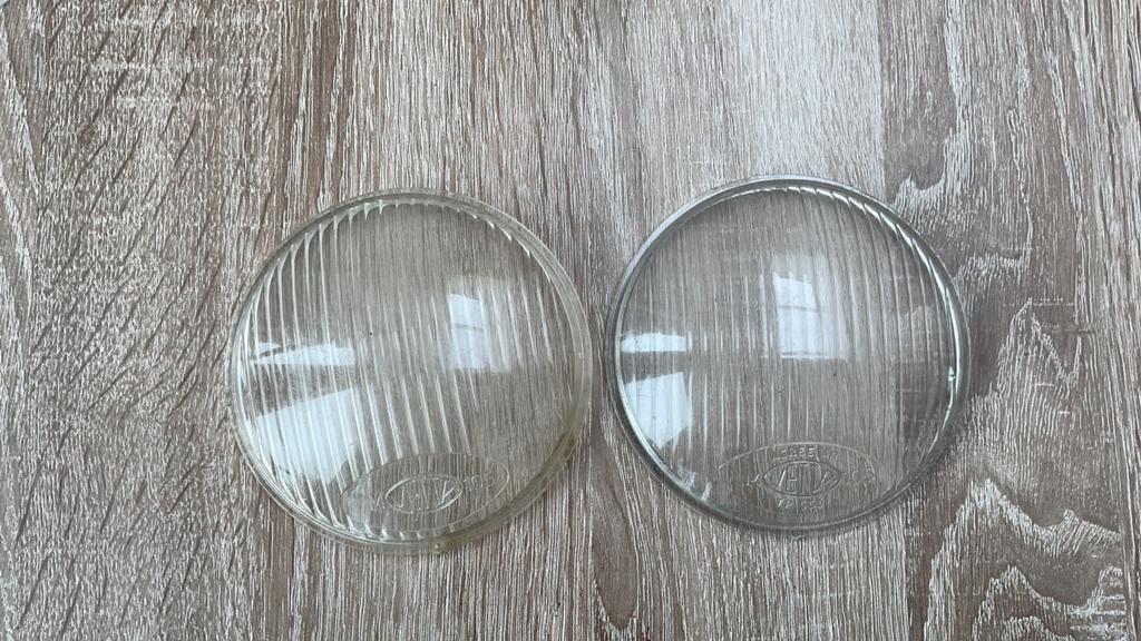 Koplampglas VETTA  Ø 105 mm NIEUW OUDE VOORRAAD VESPA ?, Ophalen of Verzenden, Nieuw, Koplamp, Vespa