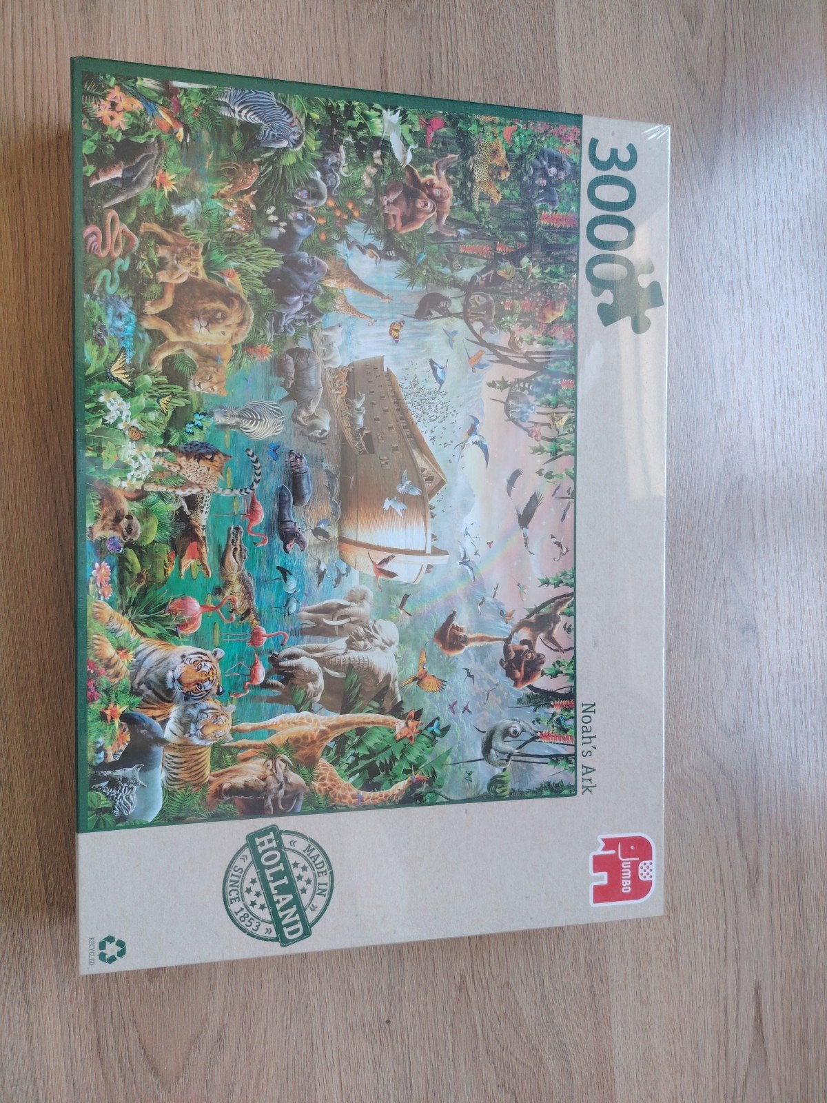 Jumbo Noah's Ark puzzel 3000 stukjes, Ophalen of Verzenden, Meer dan 1500 stukjes, Nieuw, Legpuzzel