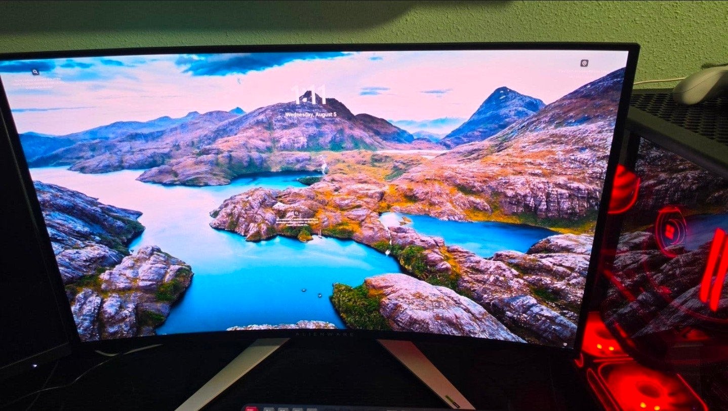 Alienware AW3225QF OLED 32 inch 4K 240 hz, Gebruikt, Minder dan 1 ms, Ultra HD (4K), 201 Hz of meer