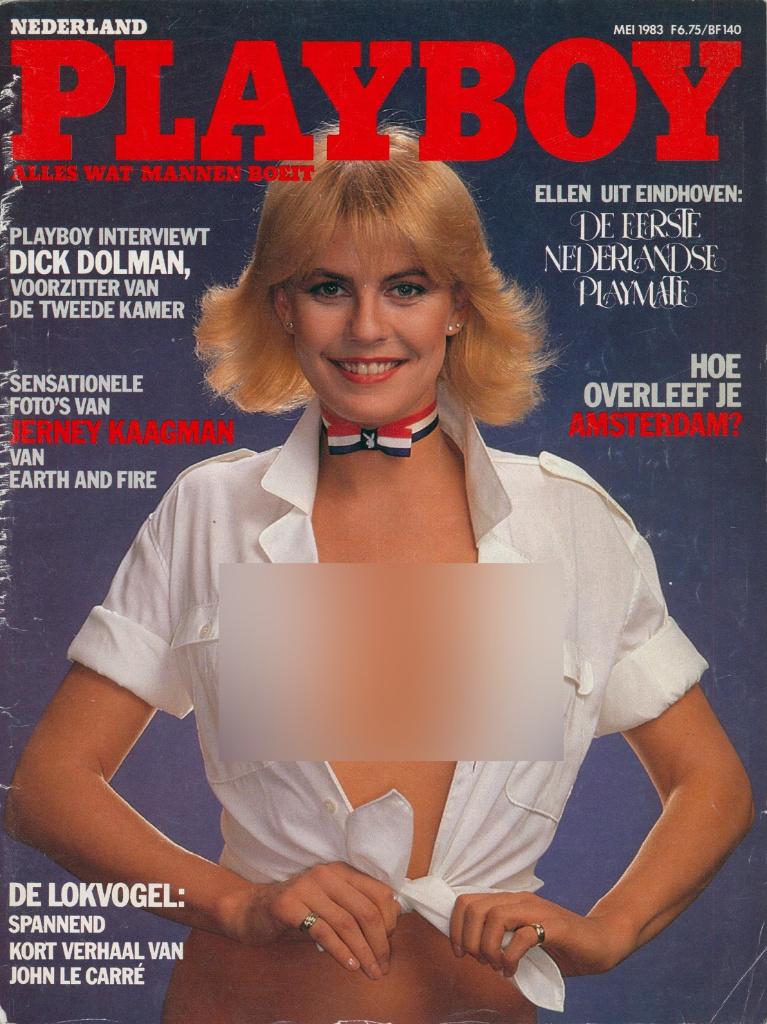 Eerste officiële Nederlandse Playboy uitgave mei 1983, Verzenden, 1980 tot heden, Nederland, Tijdschrift