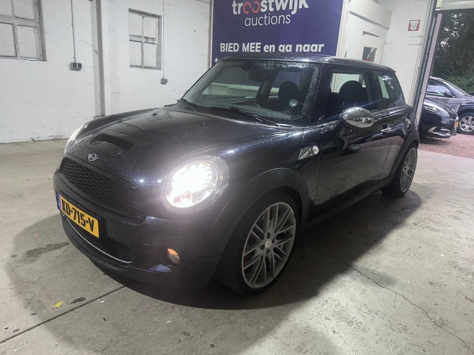 MINI - 3-Deurs - 1.6 Cooper S - Car - 2008, Auto's, Voorwielaandrijving, Gebruikt, 4 cilinders, 4 stoelen