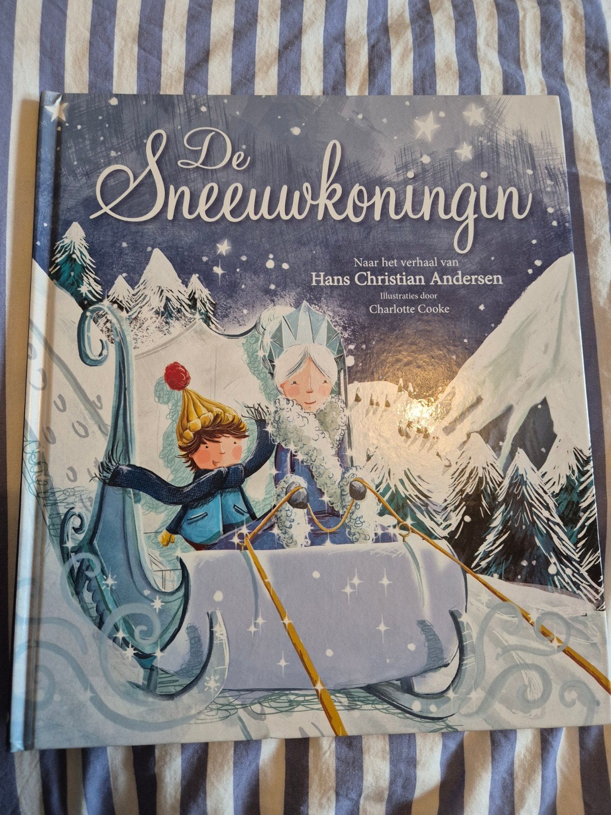 Kinderboek De Sneeuwkoningin - Hans Christian Andersen, Boeken, Ophalen of Verzenden, Gelezen, Hans Christian Andersen