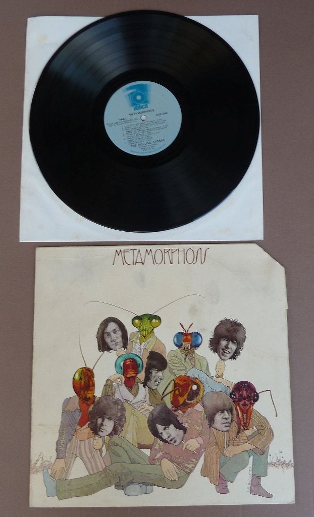 oude LP ROLLING STONES metamorphosis (12), LP, Rock, Gebruikt, Ophalen of Verzenden
