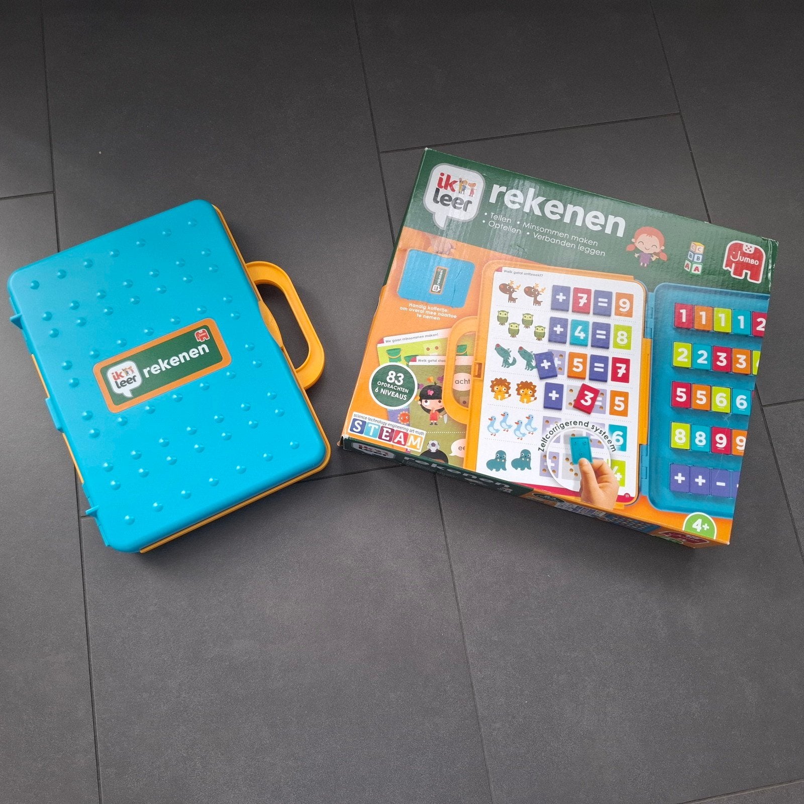 Ik leer rekenen koffer - educatief spel
