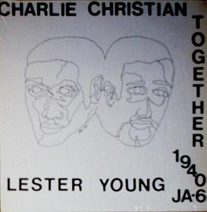 Charlie Christian & Lester Young LP "Together 1940", Ophalen, Zo goed als nieuw, 1940 tot 1960, 12 inch