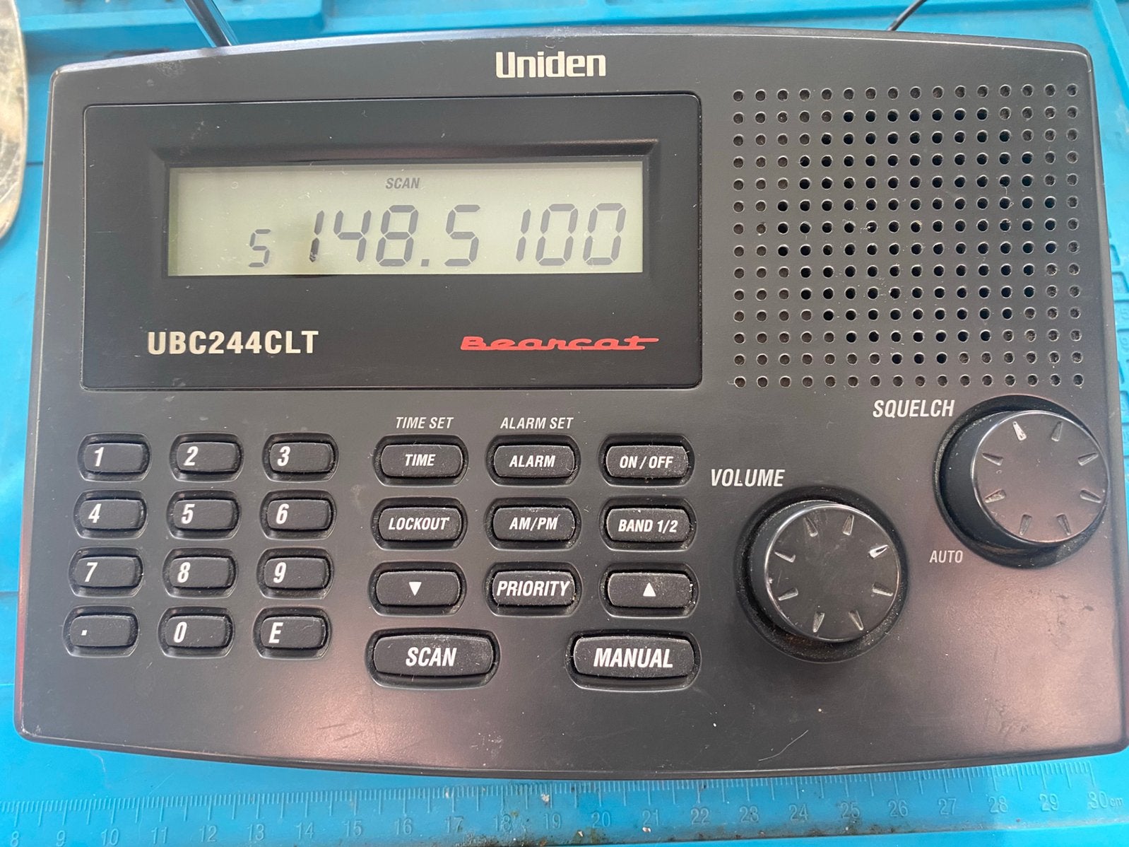 Uniden Bearcat UBC244CLT Scanner Radio, Ophalen of Verzenden, Zo goed als nieuw, Radio