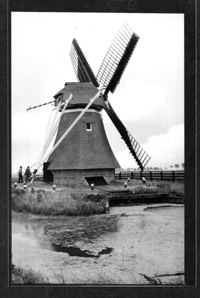 molen; Poldermolen De Rentmeester te Menaldum., Verzenden, 1980 tot heden, Ongelopen, Friesland