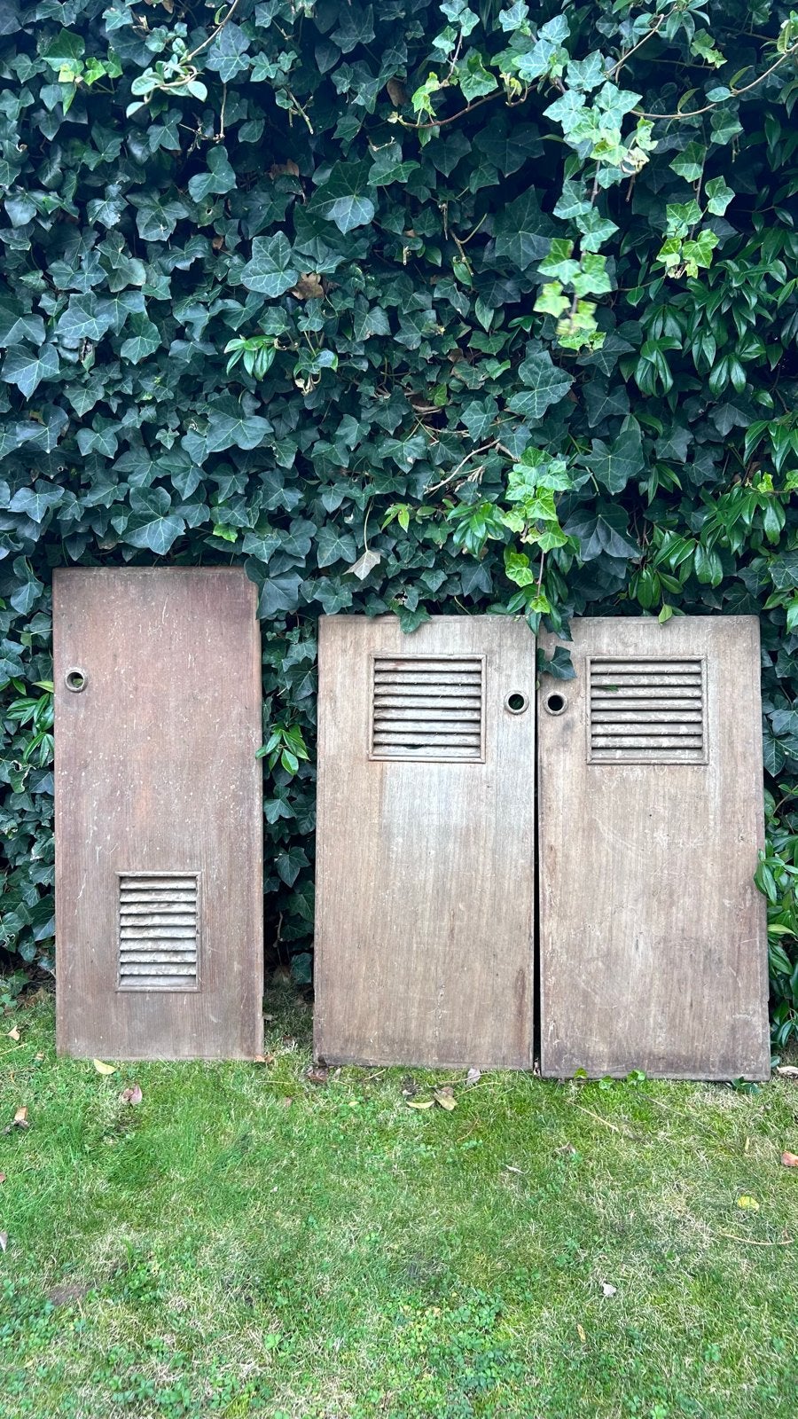 Drie kastdeuren met massieve teak omranding, Ophalen, Gebruikt, Zeilboot of Motorboot