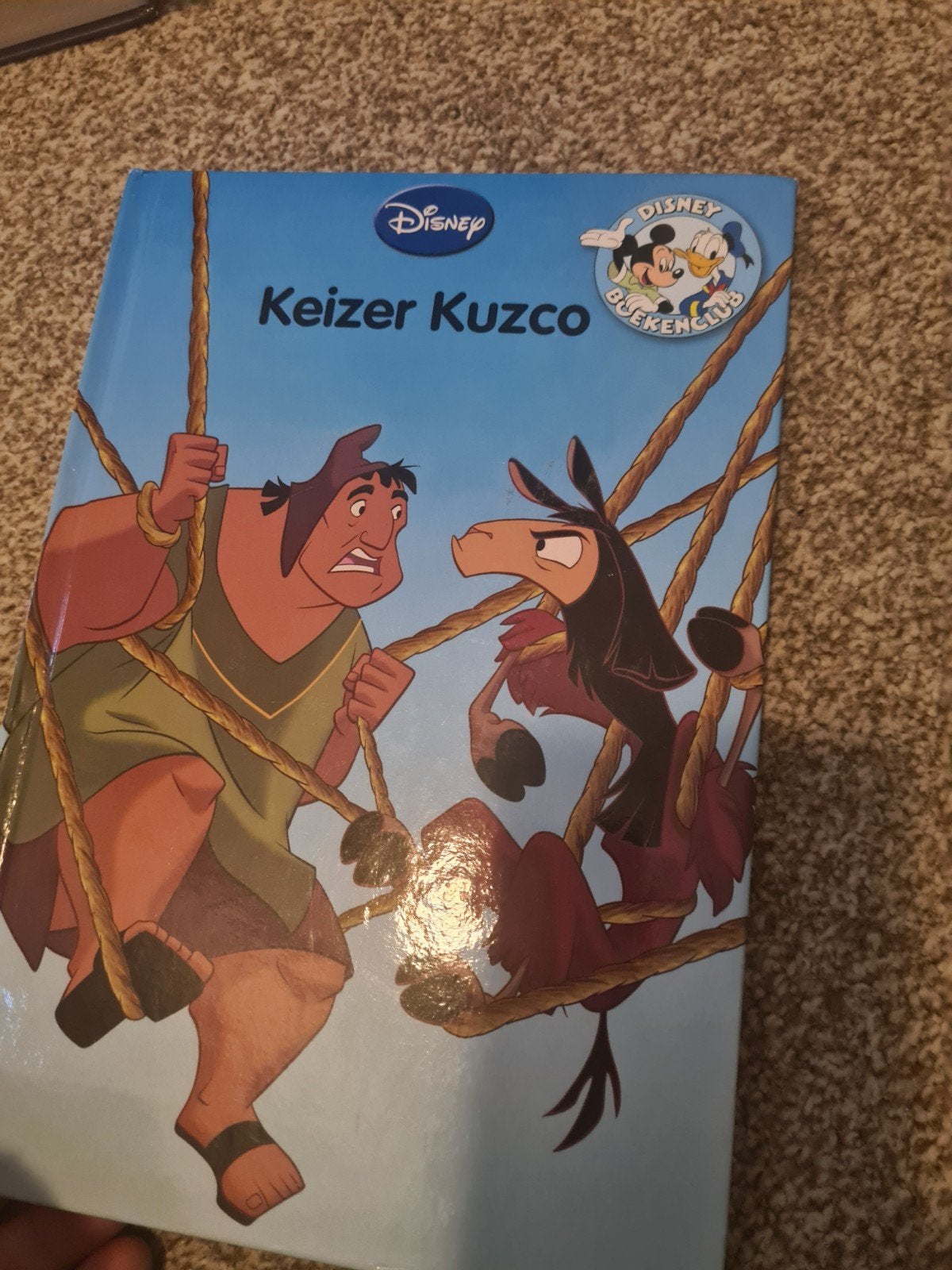 Disney Boek: Keizer Kuzco, Ophalen of Verzenden, Gelezen, Disney, Sprookjes