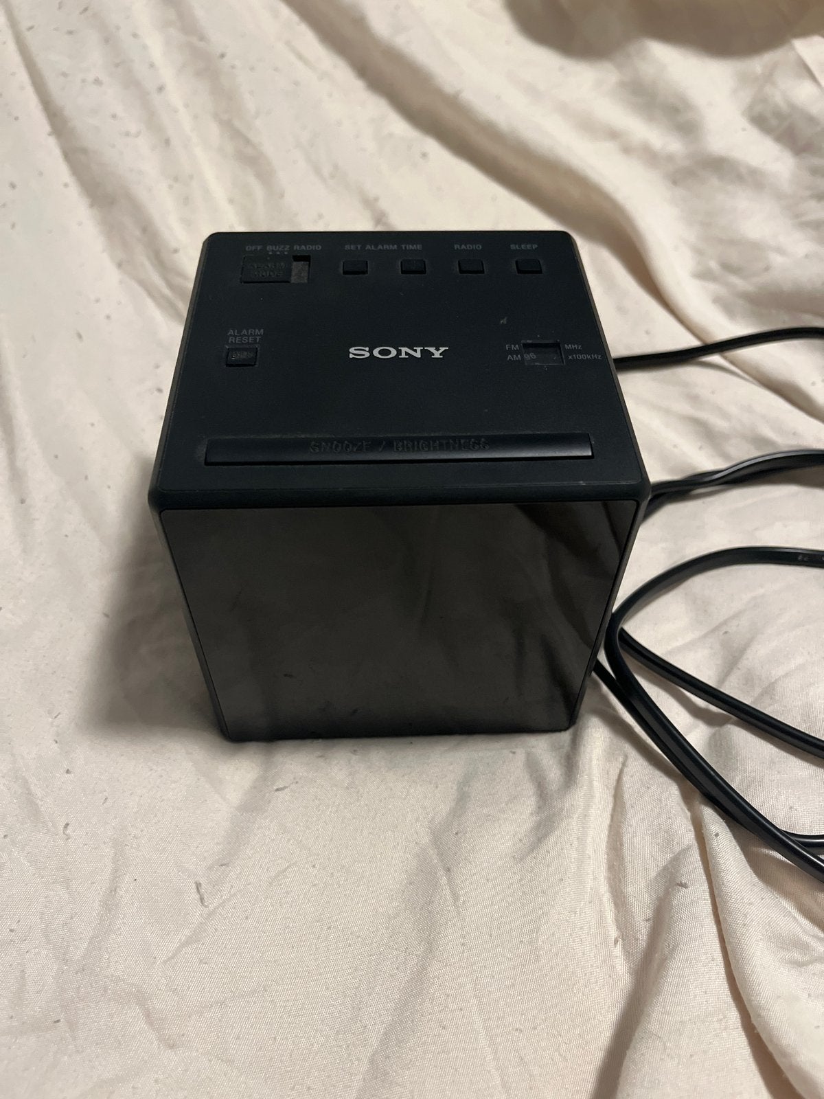 Sony ICF-C1 Wekker Radio - Compact en Functioneel, Ophalen, Gebruikt, Radio