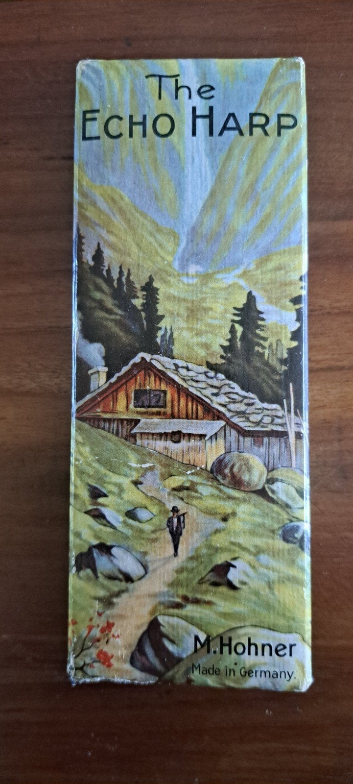 1 M.hohner mondharmonica. The Echo Harp in doosje  ., Ophalen of Verzenden