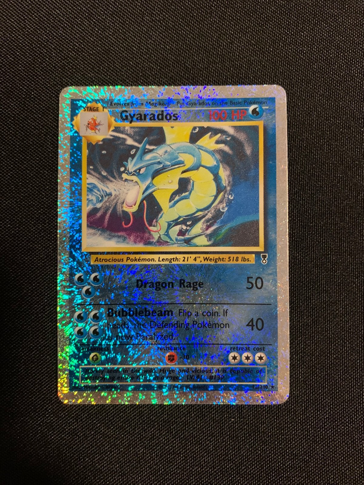 Gyarados LC Reverse holo NM, Ophalen of Verzenden, Zo goed als nieuw