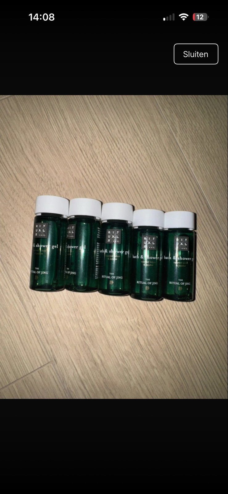 Rituals The Ritual of Jing mini showergels, Ophalen, Nieuw, Bad & Douche