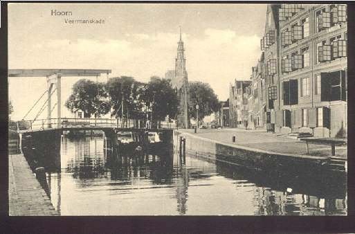 Hoorn - Veermanskade, Ophalen of Verzenden, Voor 1920, Ongelopen, Noord-Holland