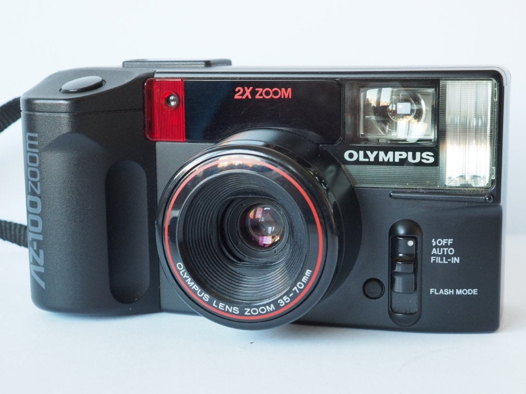 Olympus AZ-100 Zoom, Ophalen of Verzenden, Zo goed als nieuw, Compact, Olympus
