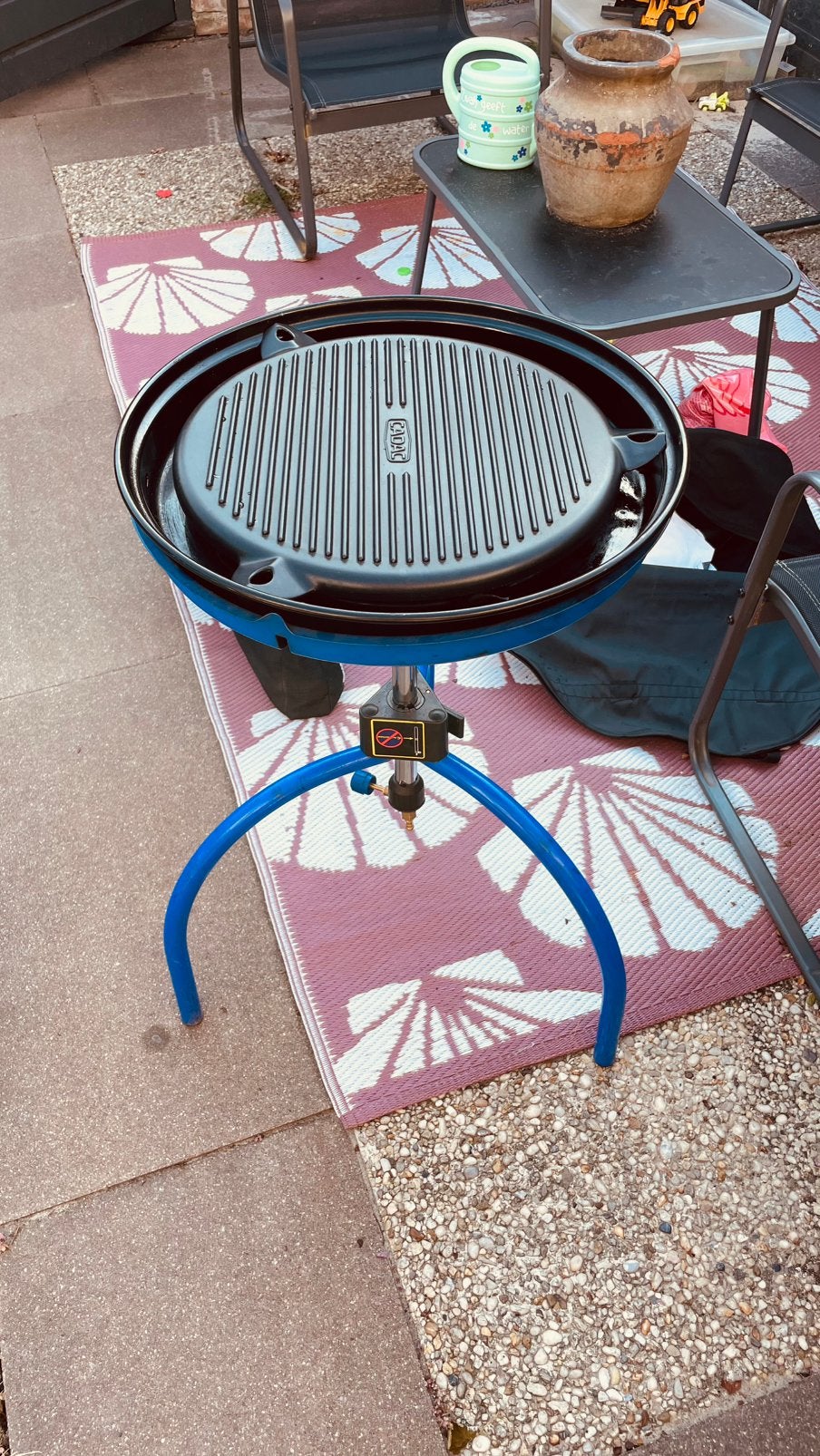 Skottelbraai met BBQ, Ophalen, Zo goed als nieuw