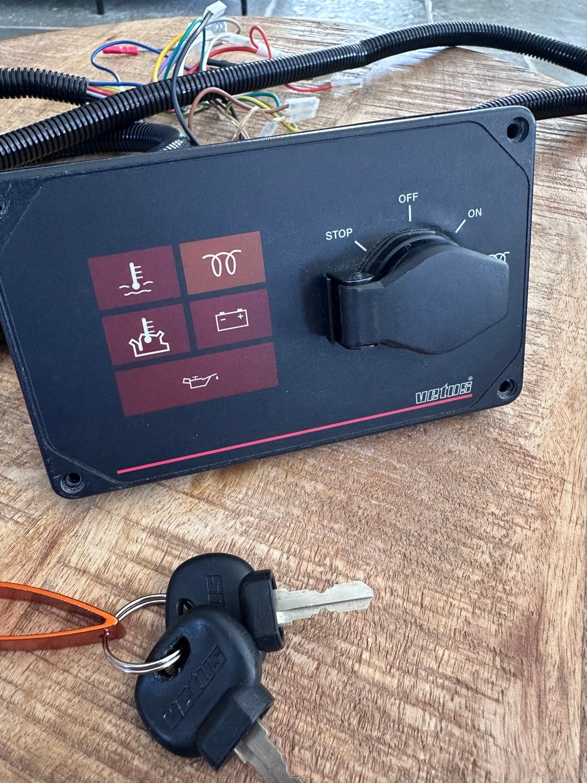 Vetus MP10 motorpaneel, Ophalen of Verzenden, Gebruikt, Overige typen