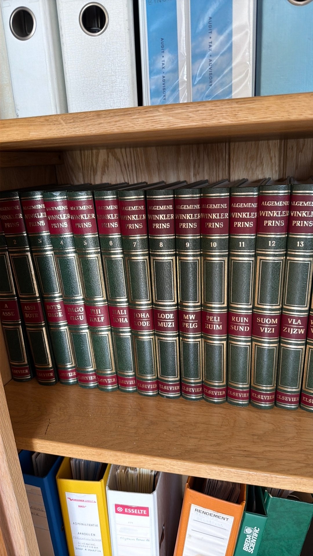 Algemene Winkler Prins Encyclopedie, Complete serie, Ophalen of Verzenden, Zo goed als nieuw, Algemeen