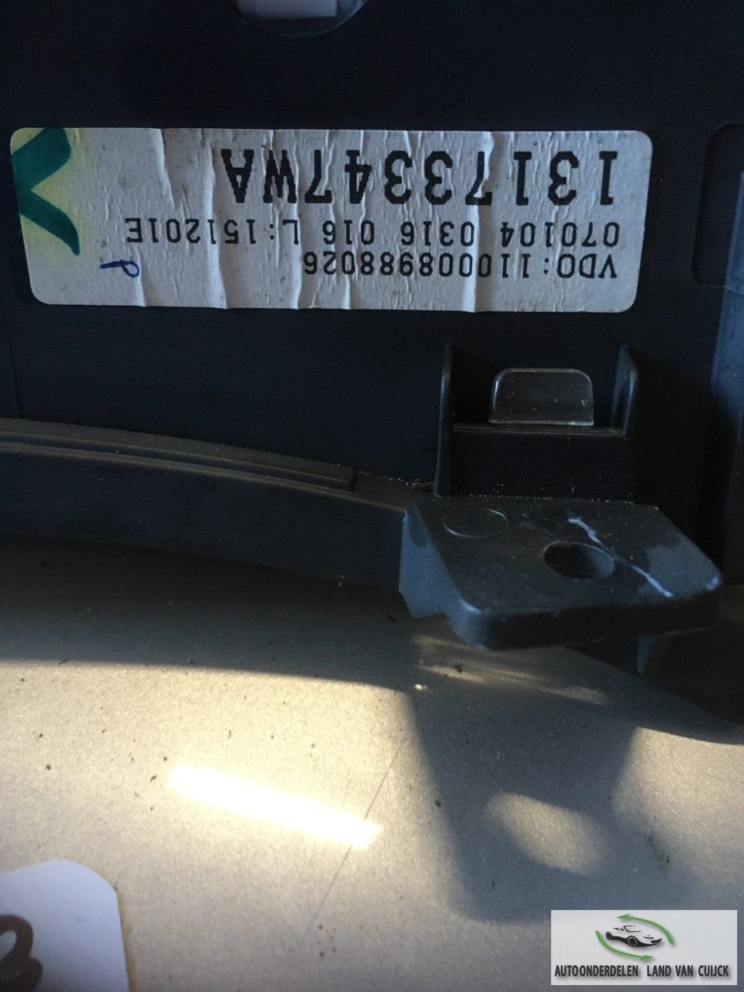 Opel Combo 1.7 diesel 2003 Km Tellerklok, Gebruikt, -, -, Ophalen of Verzenden
