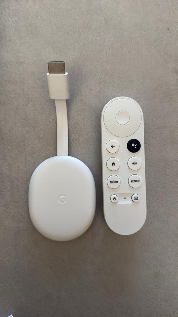 Google Chromecast HD zo goed als nieuw tv streamer, Ophalen of Verzenden, Zo goed als nieuw