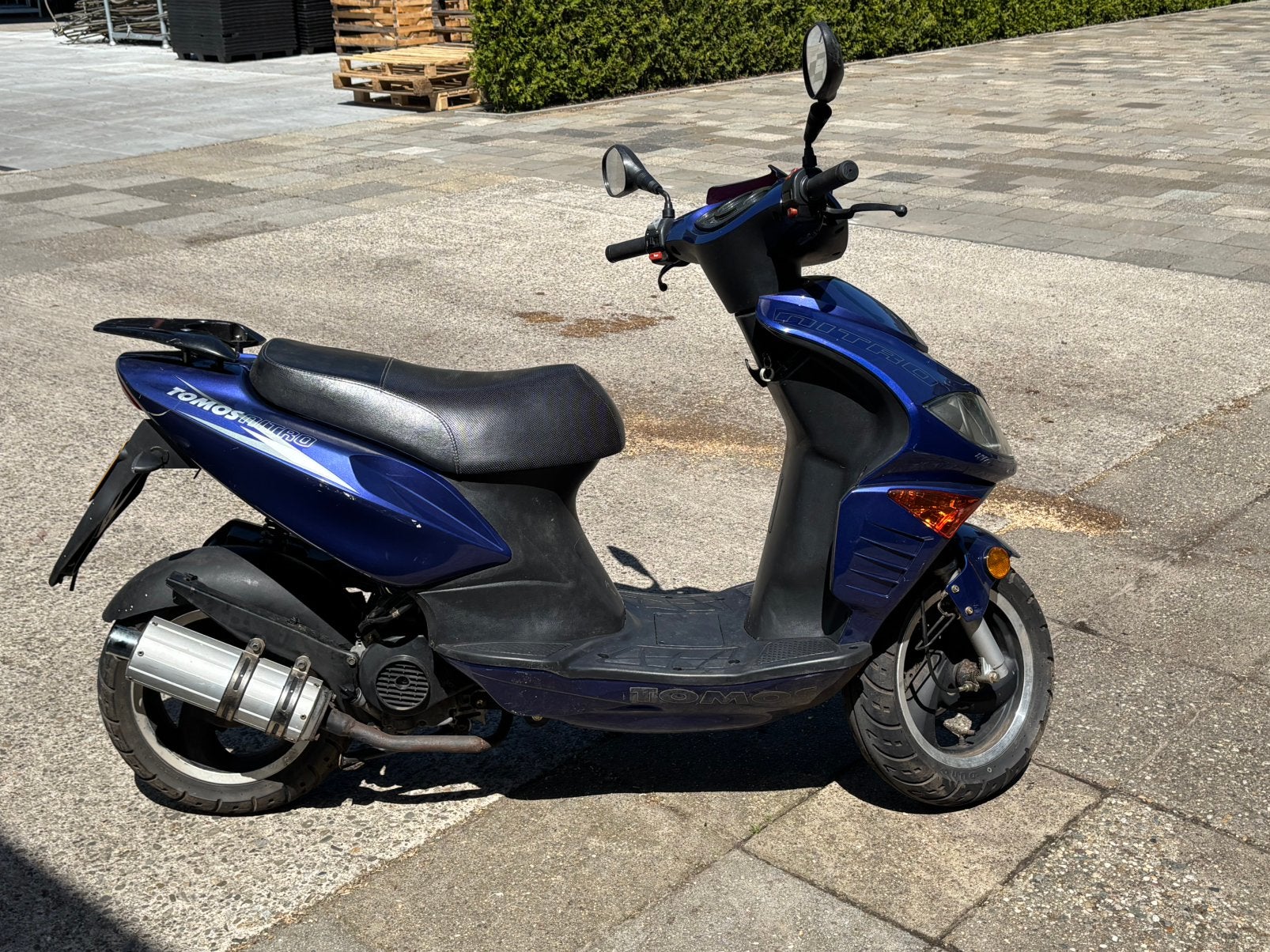 Tomos nitro 25 geel kenteken, Ophalen, Gebruikt, Overige modellen, Maximaal 45 km/u