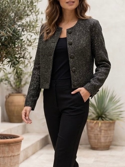 Josh V Jasje Glitter Zwart XS Nieuw met kaartje, Zwart, Nieuw, Ophalen of Verzenden, Jasje