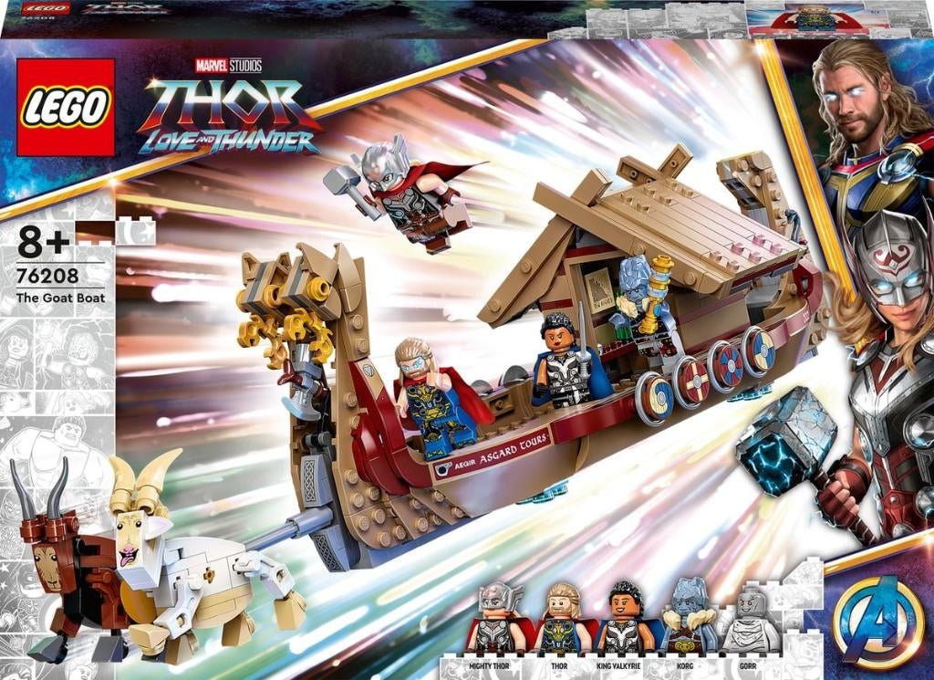 LEGO - 76208 - NIEUW - Marvel - Het Geitenschip, LEGO A/S, Nieuw, Ophalen of Verzenden, LEGO A/S