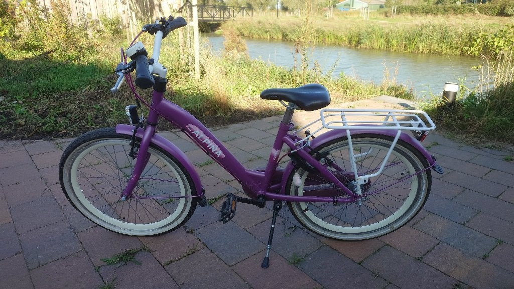 Alpina Girlpower meisjesfiets 22 inch, Fietsen en Brommers, Ophalen, 22 inch, Gebruikt, Alpina Girlpower