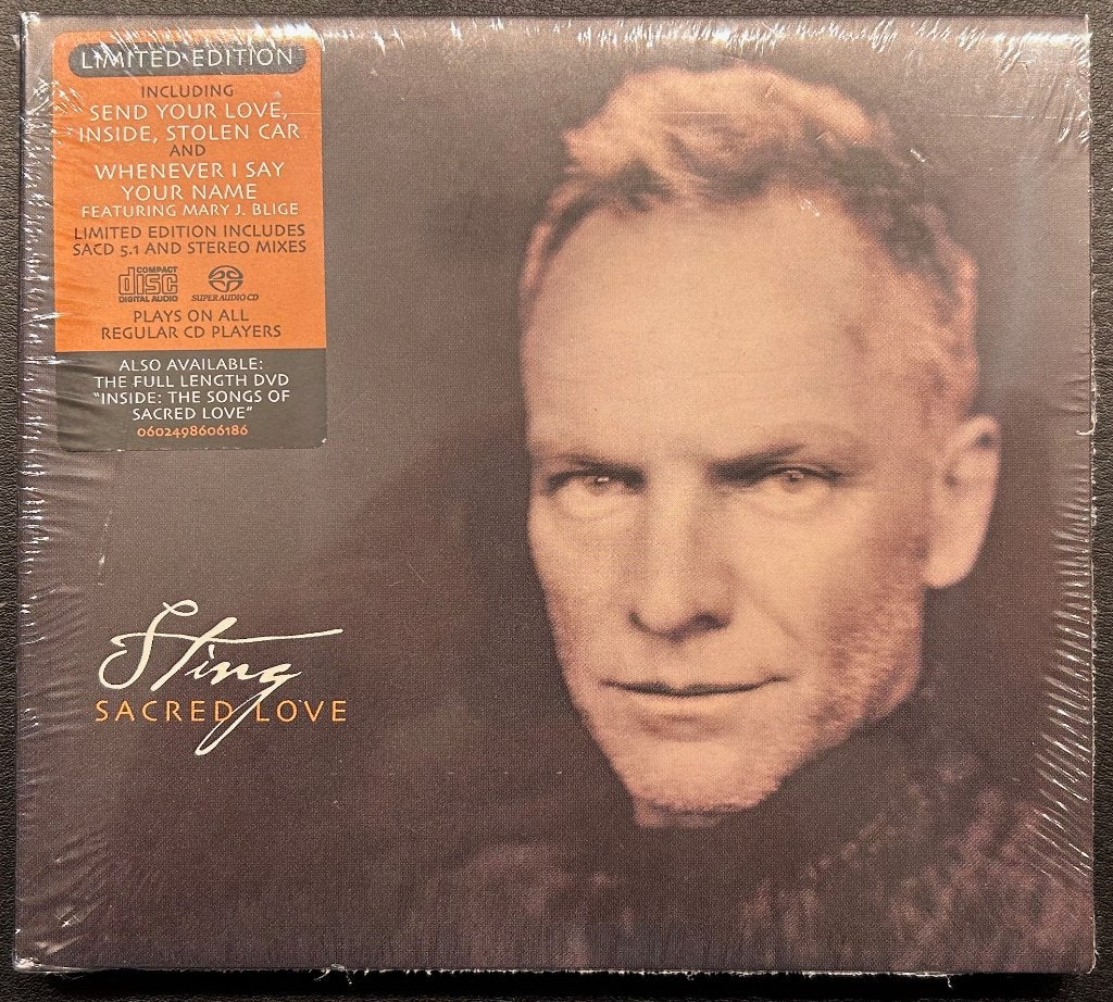 STING - Sacred love ( SACD ), Cd's en Dvd's, Ophalen of Verzenden, Zo goed als nieuw, Poprock