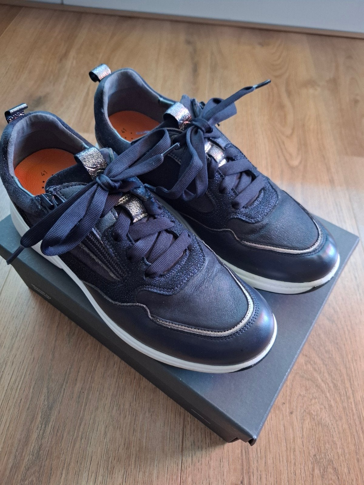 Xsensibles Stretchwalkers, mt.41 H-Leest, Kleding | Dames, Schoenen, Xsensibles, Verzenden, Blauw, Sneakers of Gympen