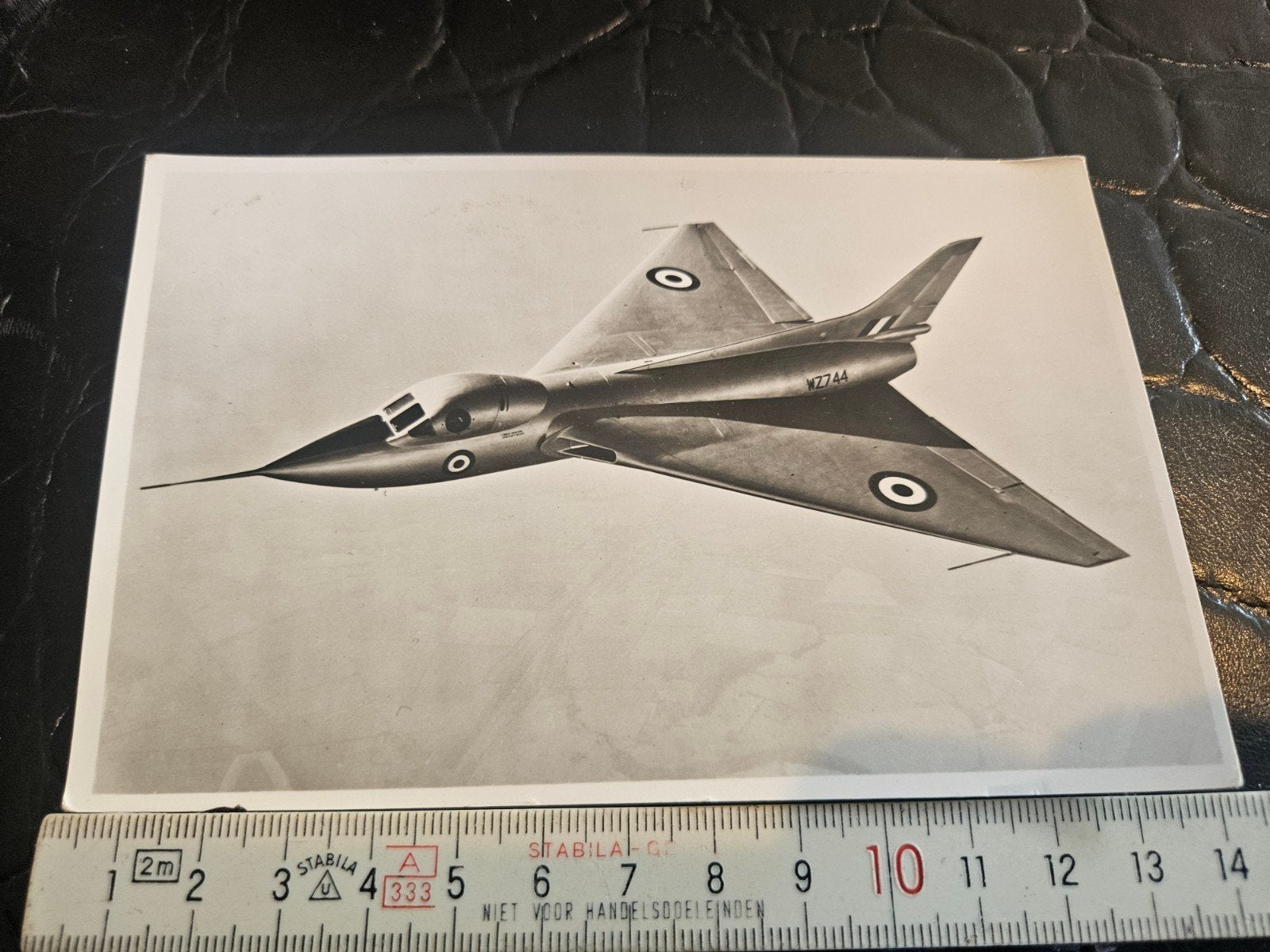 Zeldzame Avro 707C Vliegtuig Foto - Jaren '50, Ophalen of Verzenden