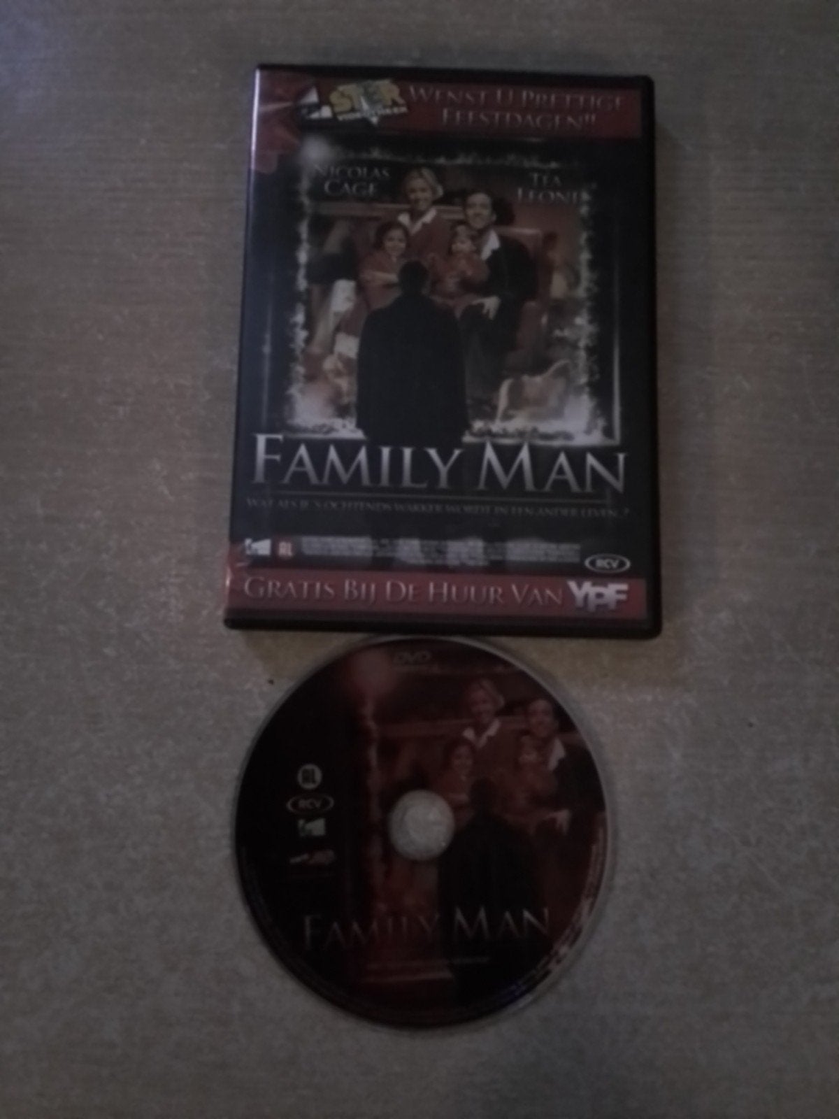 Film Family Man (Nicolas Cage) veel films van 1euro, Engels, Alle leeftijden, Nederlands, Romantische komedie