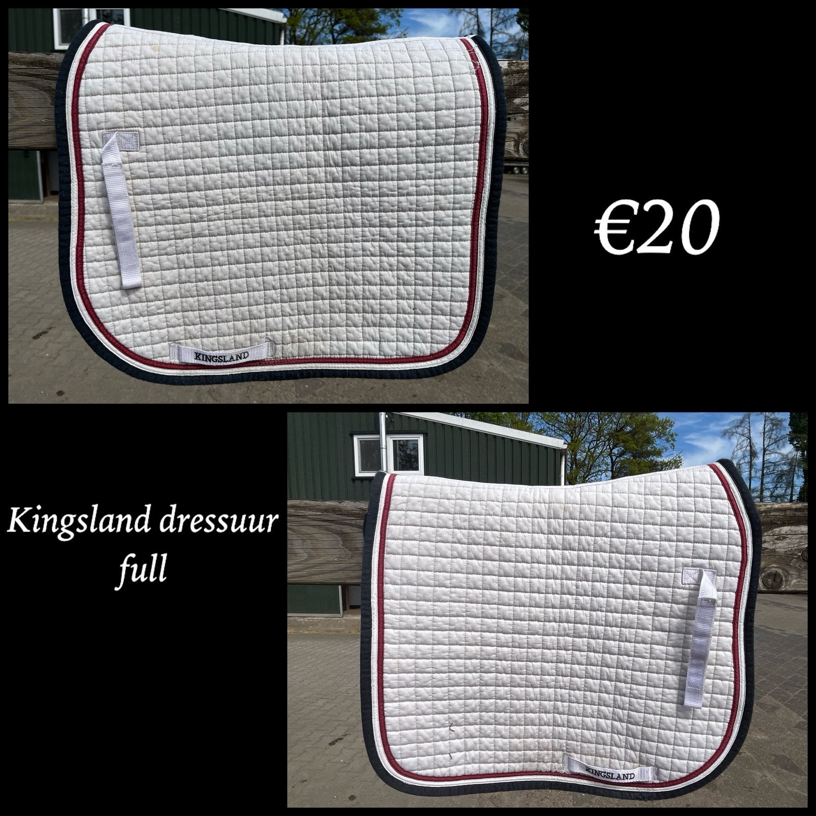Kingsland wit, Full (L), Ophalen of Verzenden, Gebruikt, Wit