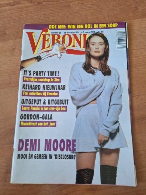 Veronica 1995 Demi Moore Laura Pausini Corry Konings Tatjana, Verzamelen, Ophalen of Verzenden, 1980 tot heden, Nederland, Tijdschrift