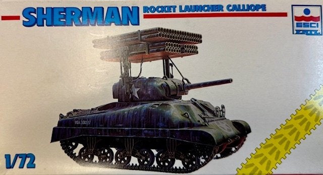 Coelianmodels, Esci, 8313, Sherman Calliope, 1/72, € 24,99, Overige merken, Nieuw, Ophalen of Verzenden, Tank