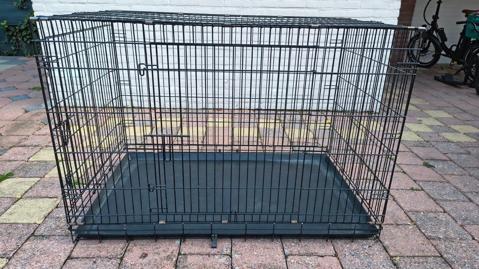 xxl hondenbench en voederbakken, Ophalen, 110 cm of meer, 65 tot 100 cm