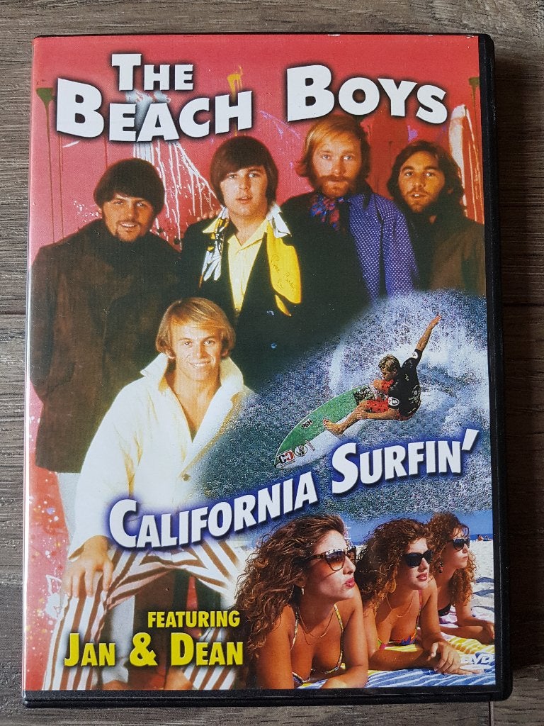 Dvd : The Beach Boys - California Surfin', Alle leeftijden, Ophalen of Verzenden, Zo goed als nieuw