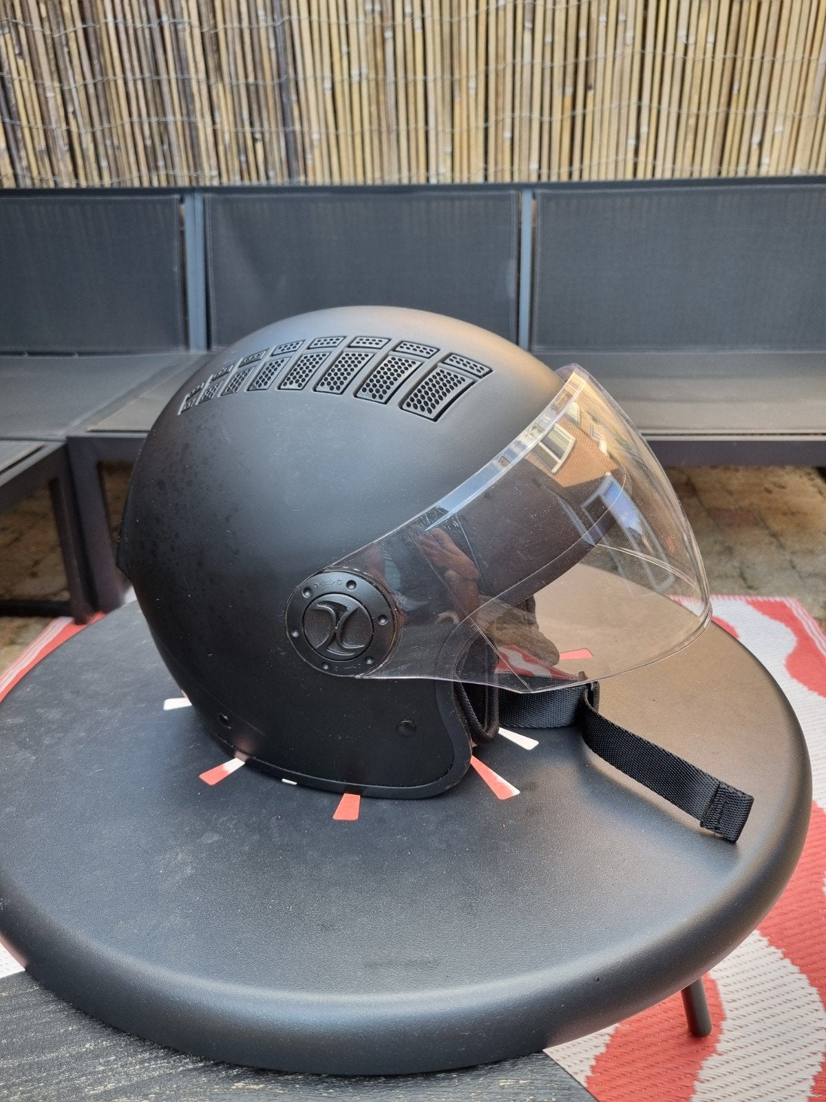 Nieuwe Vinz Scooterhelm - Maat XS (53-54 cm), Fietsen en Brommers, Brommerhelmen, Ophalen, Nieuw, Extra small of kleiner, Vinz