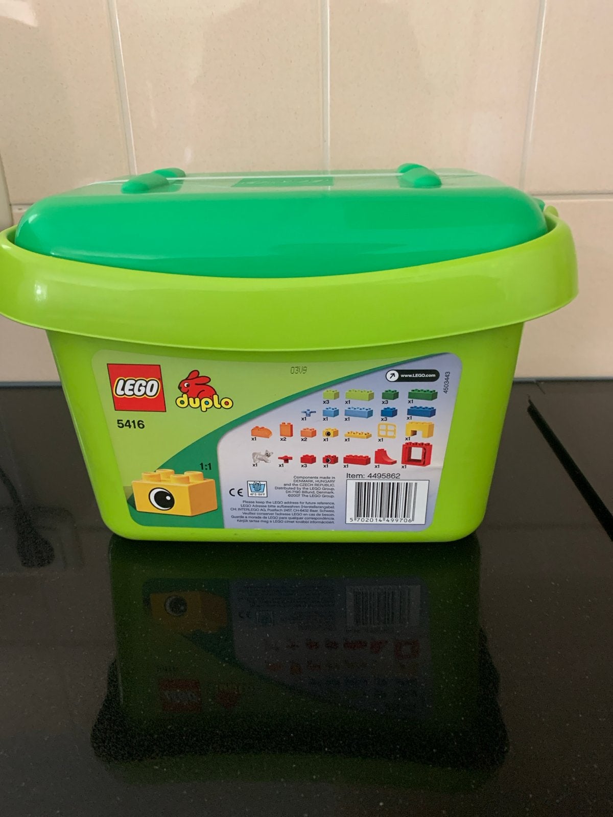 Lego Duplo nieuw Basisstenen in handige opbergbox, Inclusief extra onderdelen, Nieuw, Ophalen of Verzenden, Duplo