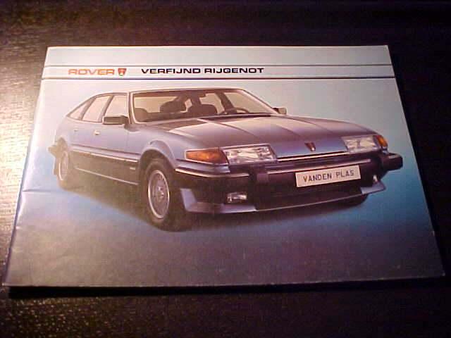 Folder - Rover SD1 [1981], Ophalen of Verzenden, Zo goed als nieuw, Overige merken