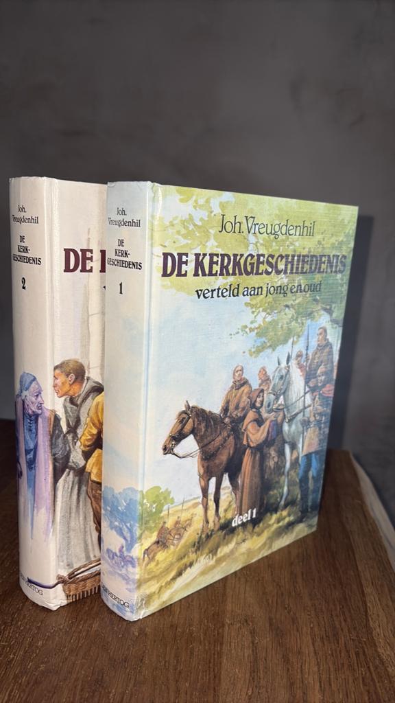 Vreugdenhil De kerkgeschiedenis verteld aan jong en oud set, Boeken, Ophalen of Verzenden, Gelezen, Joh. Vreugdenhil