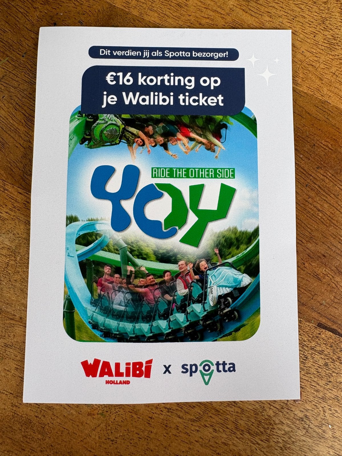 Kortingscode voor Walibi 4pp, Drie personen of meer, Kortingsbon, Pretpark