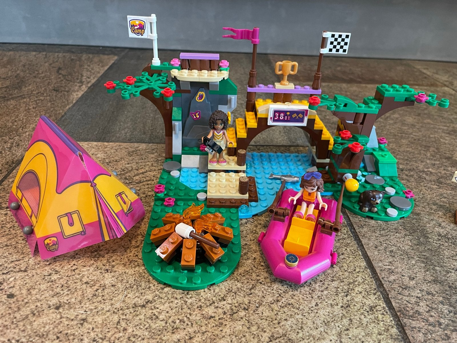 Lego Friends 41121 Avonturenkamp Rafting, Gebruikt, Lego, Friends, Ophalen of Verzenden