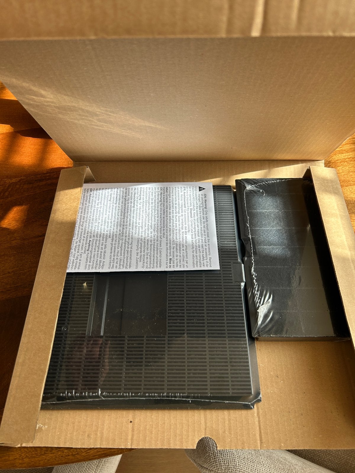 Koolstof filter AEG, Ophalen, Nieuw, Wandschouwkap