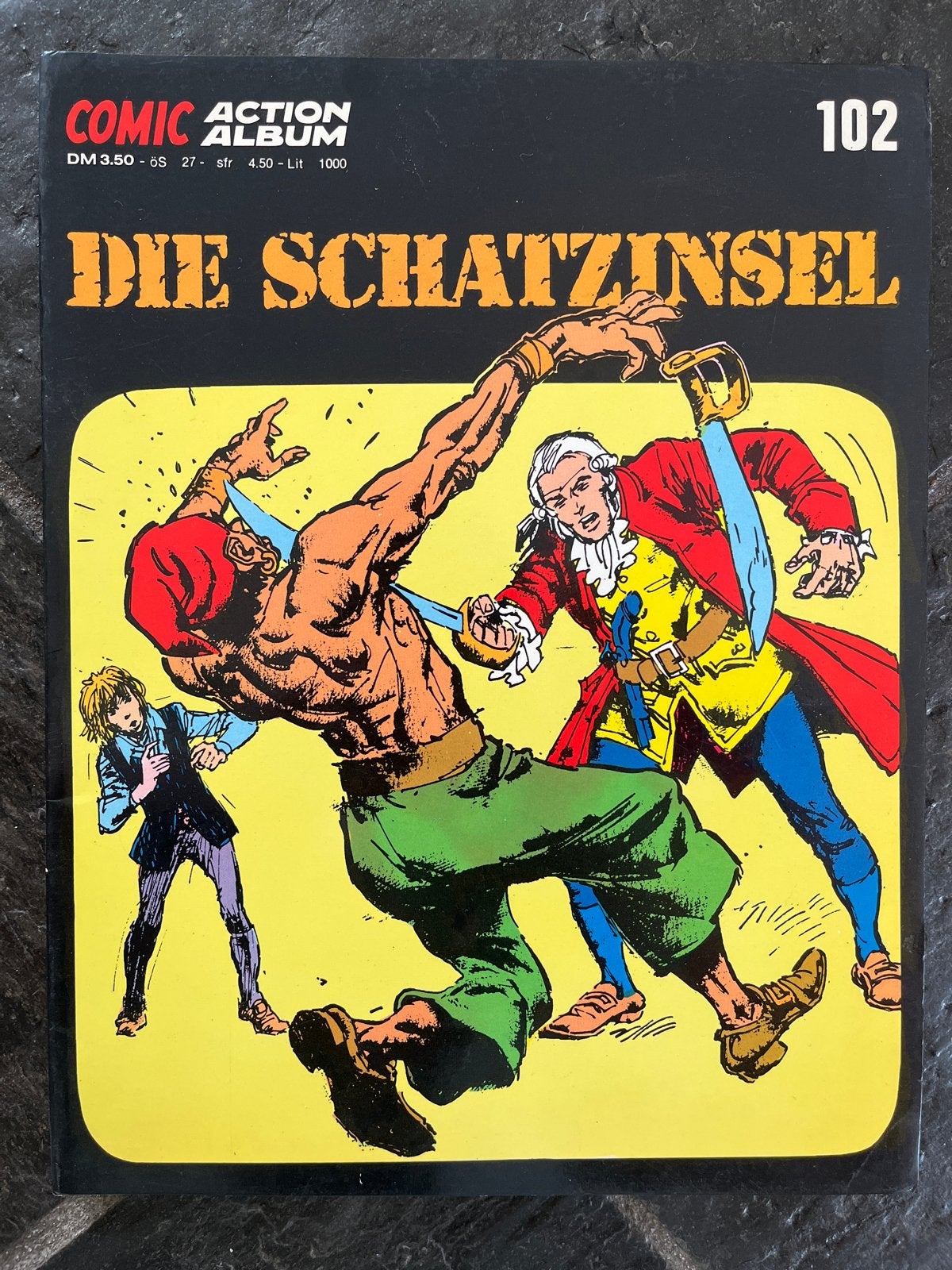 Comic Action Album 102: Die Schatzinsel (Duits), Boeken, Eén stripboek, Ophalen of Verzenden, Zo goed als nieuw