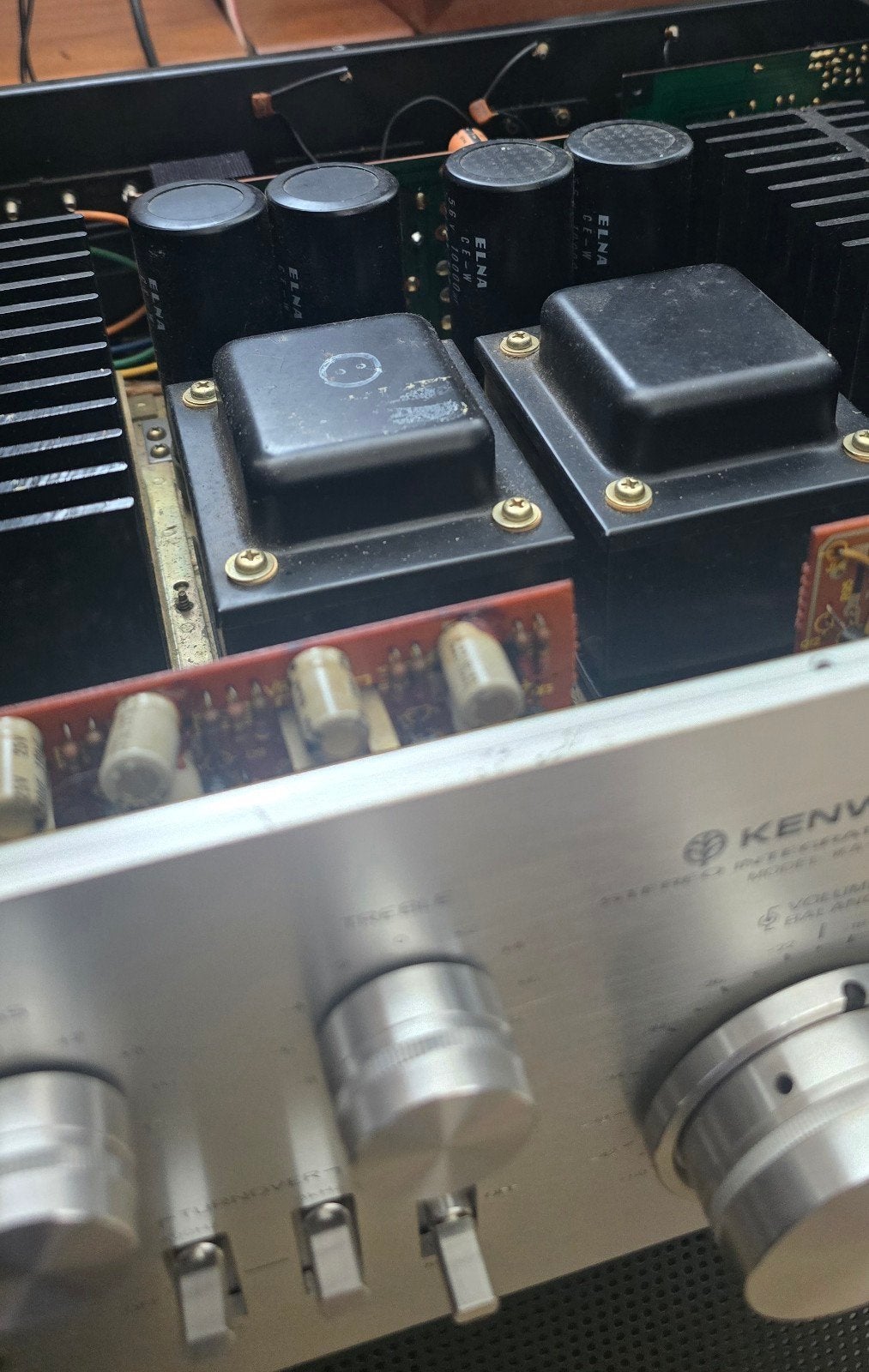 Kenwood KA-7300 Stereo Geïntegreerde Versterker, Ophalen of Verzenden, Gebruikt, Stereo, 60 tot 120 watt
