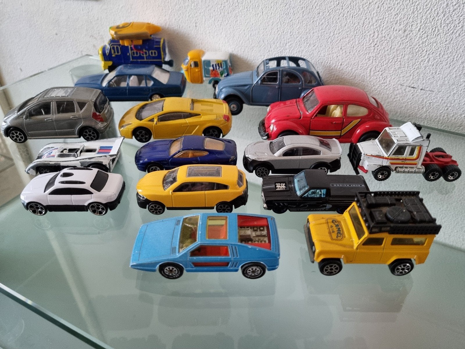 Lot,16,VINTAGE& MODERN MODELAUTO'S,oa SIKU MASERATI,Igst!, Ophalen of Verzenden, Zo goed als nieuw