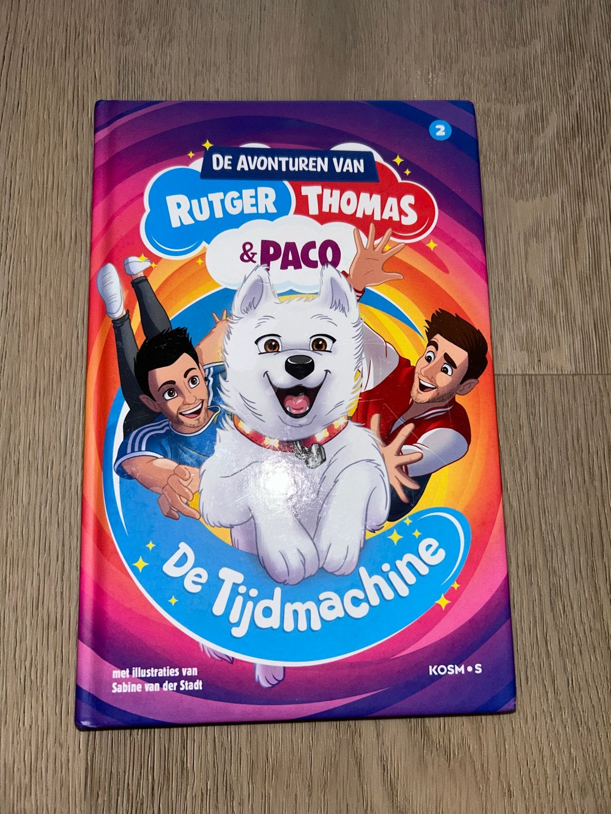 Boek: De tijdmachine - Rutger, Thomas & Paco, Ophalen, Zo goed als nieuw, Fictie algemeen