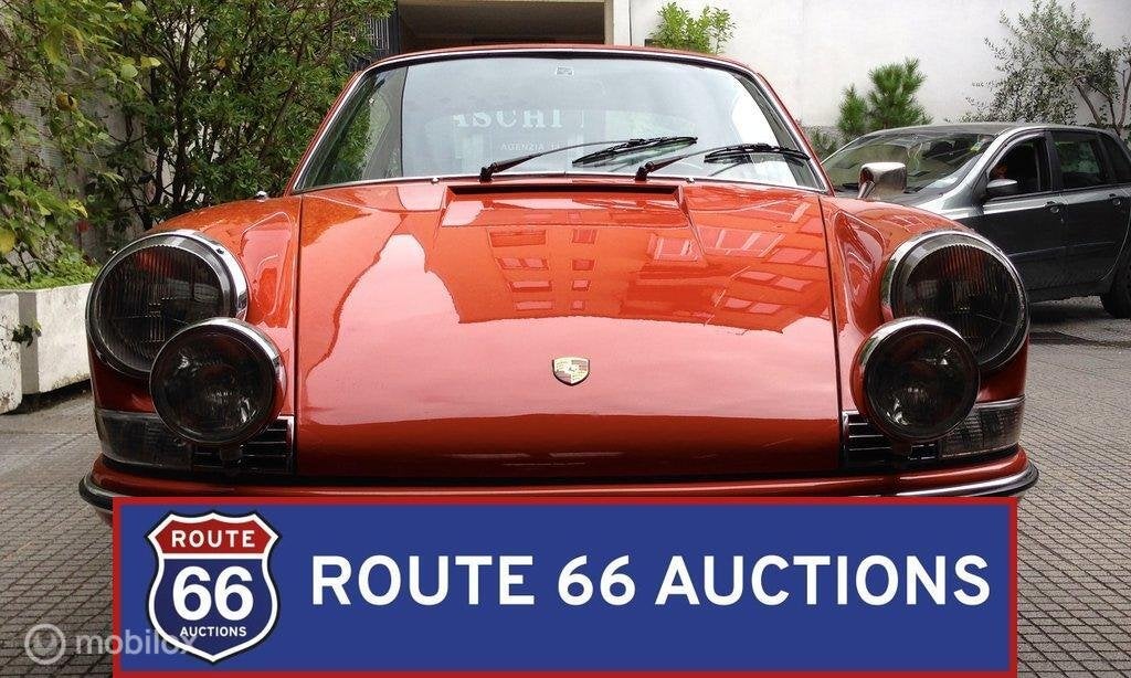Porsche 911 T | 1972 | Route 66 Auctions, Overige carrosserieën, Zwart, Bedrijf, Porsche