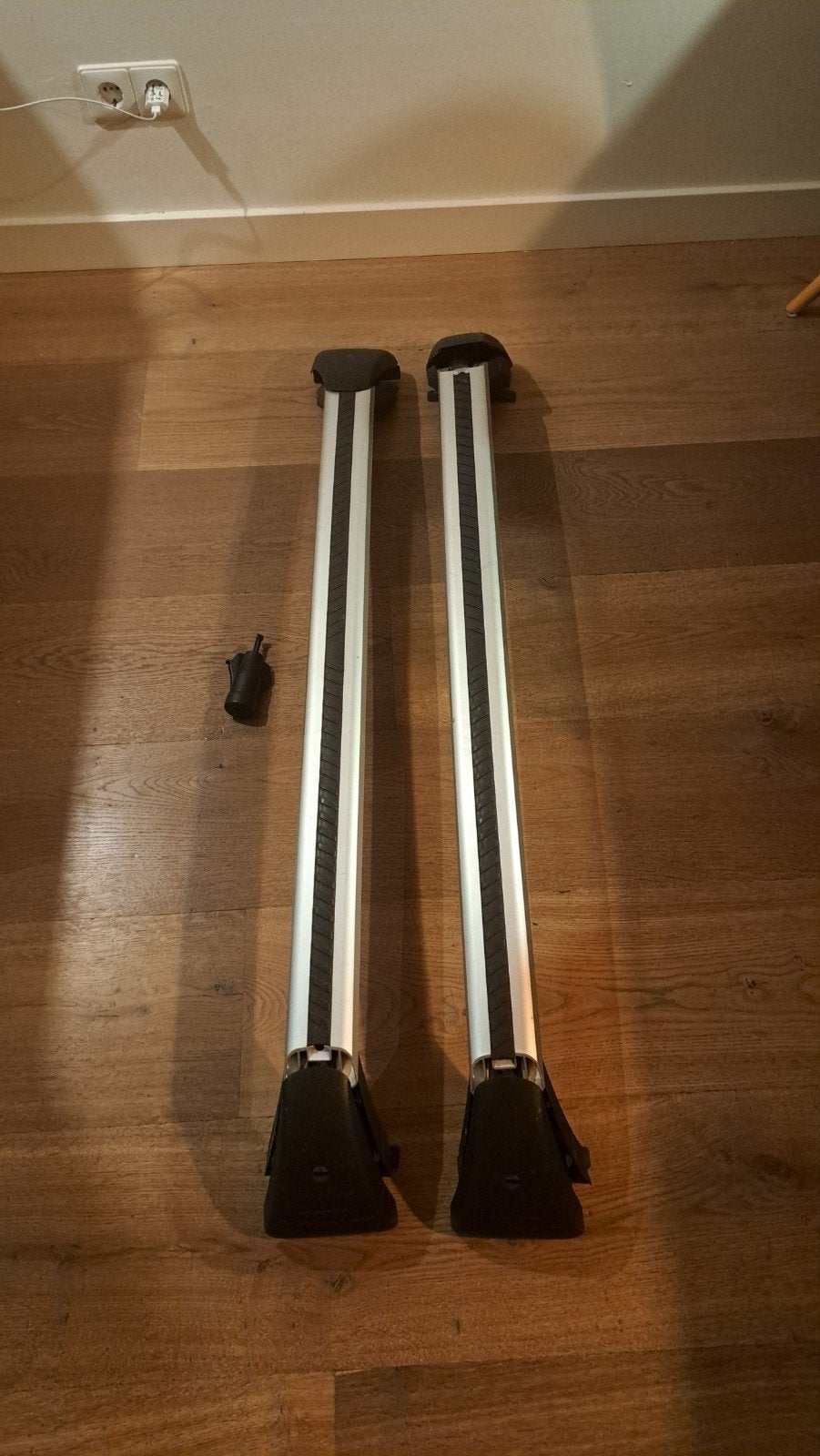 Orginele Volvo dakdragers (crossbars), Ophalen, Gebruikt